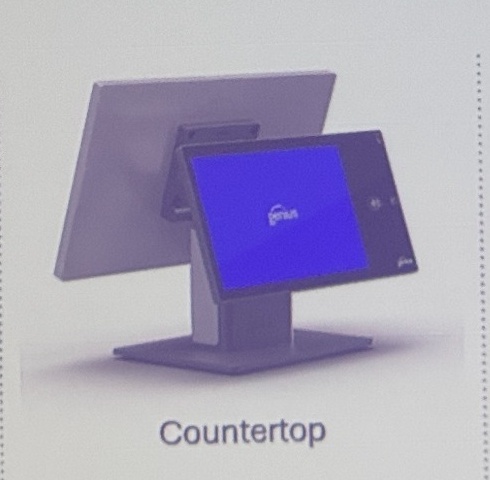Genius GC26 countertop POS